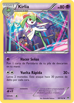Carta de Kirlia