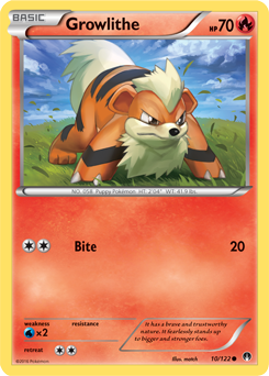 Carta de Growlithe