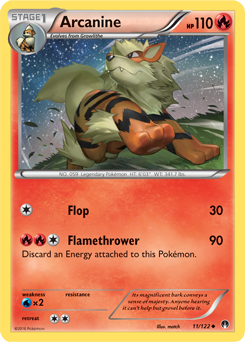 Carta de Arcanine