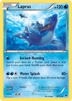 Carta de Lapras