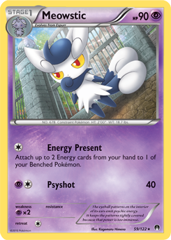 Carta de Meowstic