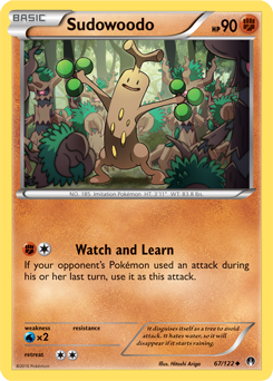 Carta de Sudowoodo