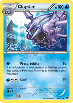 Carta de Cloyster