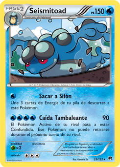 Carta de Seismitoad