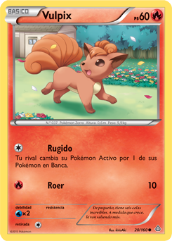 Carta de Vulpix