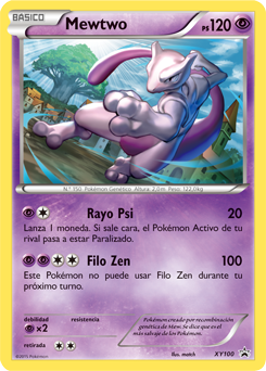 Carta de Mewtwo