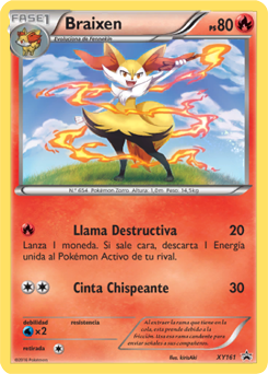 Carta de Braixen
