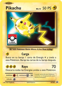 Carta de Pikachu