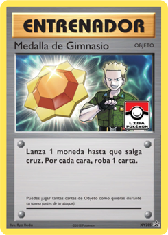 Carta de Medalla de Gimnasio