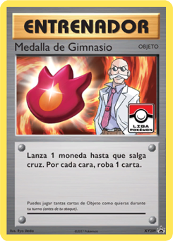 Carta de Medalla de Gimnasio