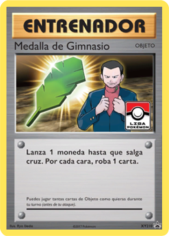 Carta de Medalla de Gimnasio
