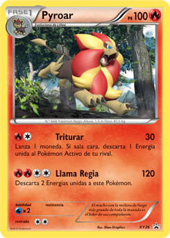 Carta de Pyroar