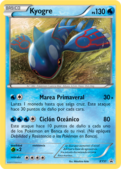 Carta de Kyogre