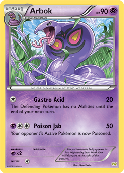 Carta de Arbok