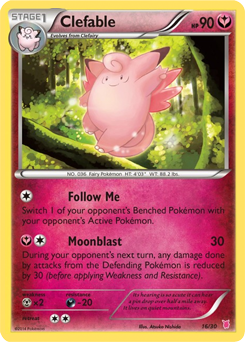 Carta de Clefable