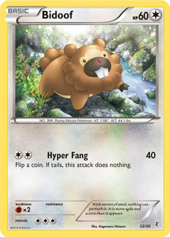 Carta de Bidoof