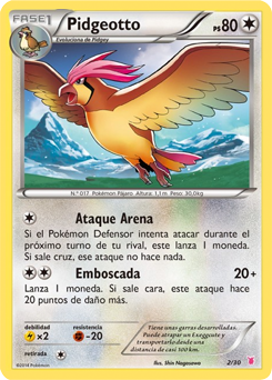 Carta de Pidgeotto