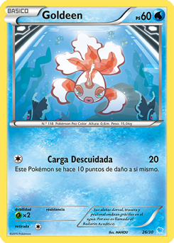 Carta de Goldeen