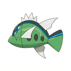 Artwork Basculin Ken Sugimori