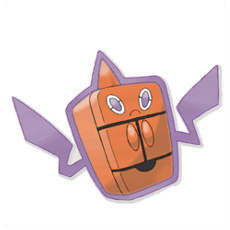 Artwork Rotom Ken Sugimori