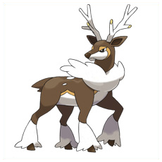 Artwork Sawsbuck Ken Sugimori