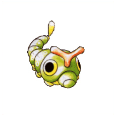 Artwork Caterpie Ken Sugimori