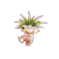 Artwork Exeggutor Ken Sugimori