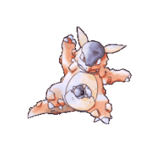 Artwork Kangaskhan Ken Sugimori