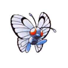 Artwork Butterfree Ken Sugimori