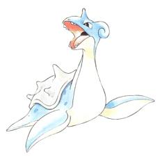 Artwork Lapras Ken Sugimori