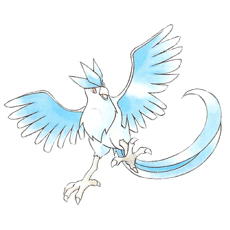 Artwork Articuno Ken Sugimori