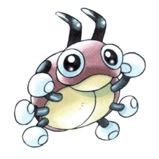 Artwork Ledyba Ken Sugimori