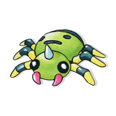 Artwork Spinarak Ken Sugimori