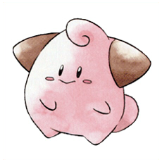 Artwork Cleffa Ken Sugimori