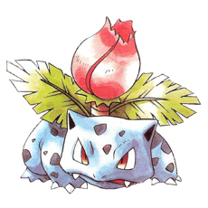 Artwork Ivysaur Ken Sugimori