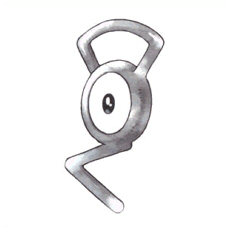 Artwork Unown Ken Sugimori
