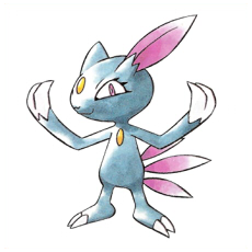 Artwork Sneasel Ken Sugimori