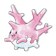 Artwork Corsola Ken Sugimori