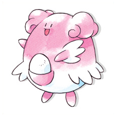 Artwork Blissey Ken Sugimori