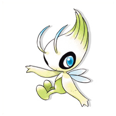 Artwork Celebi Ken Sugimori