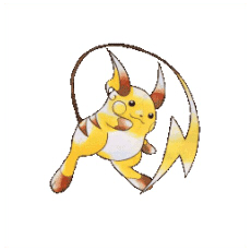 Artwork Raichu Ken Sugimori