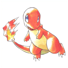 Artwork Charmander Ken Sugimori