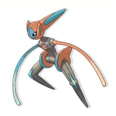 Artwork Deoxys Ken Sugimori