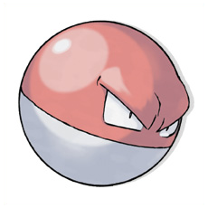 Artwork Voltorb Ken Sugimori