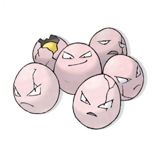 Artwork Exeggcute Ken Sugimori
