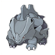 Artwork Rhyhorn Ken Sugimori