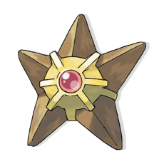 Artwork Staryu Ken Sugimori
