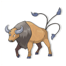 Artwork Tauros Ken Sugimori
