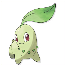 Artwork Chikorita Ken Sugimori