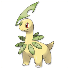 Artwork Bayleef Ken Sugimori